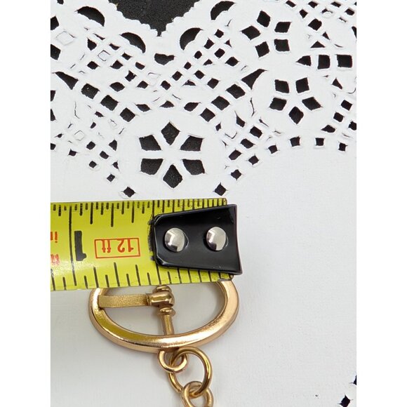 Miniature charm buckle for shoe lace with faux stone 1.5" - Picture 11 of 11